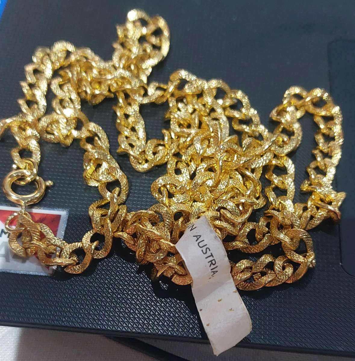 vintage chain made in Austria 80cm in length heavy chain 1