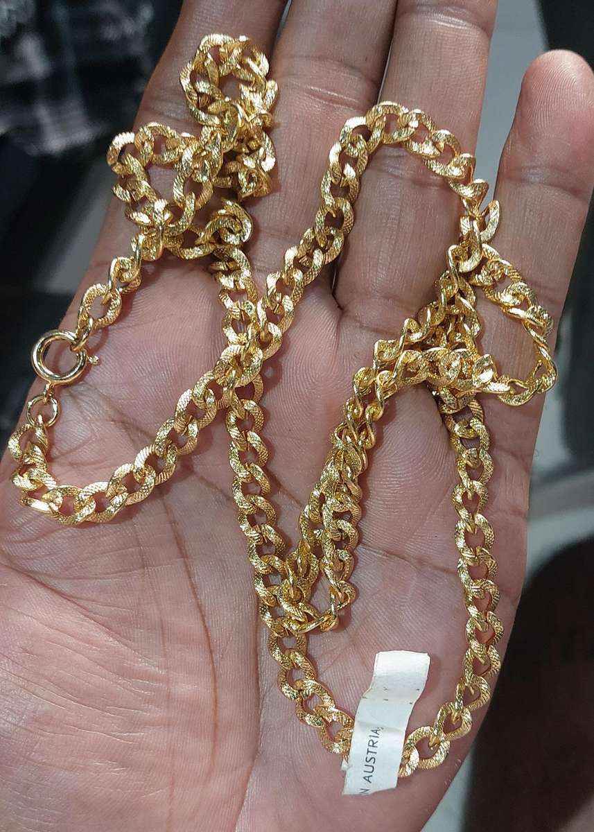 vintage chain made in Austria 80cm in length heavy chain 1