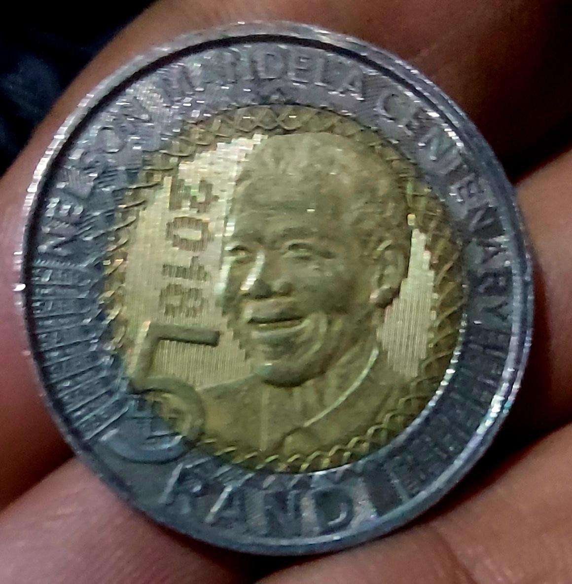 mandela R5 coin