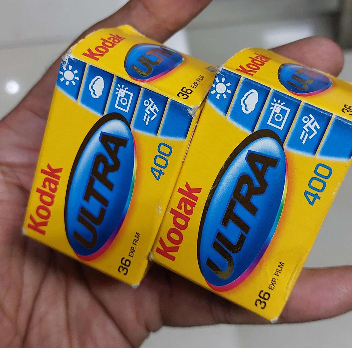 top condition made in Japan minolta camera with huge zoom lens incl jessop lens case and 2 box film