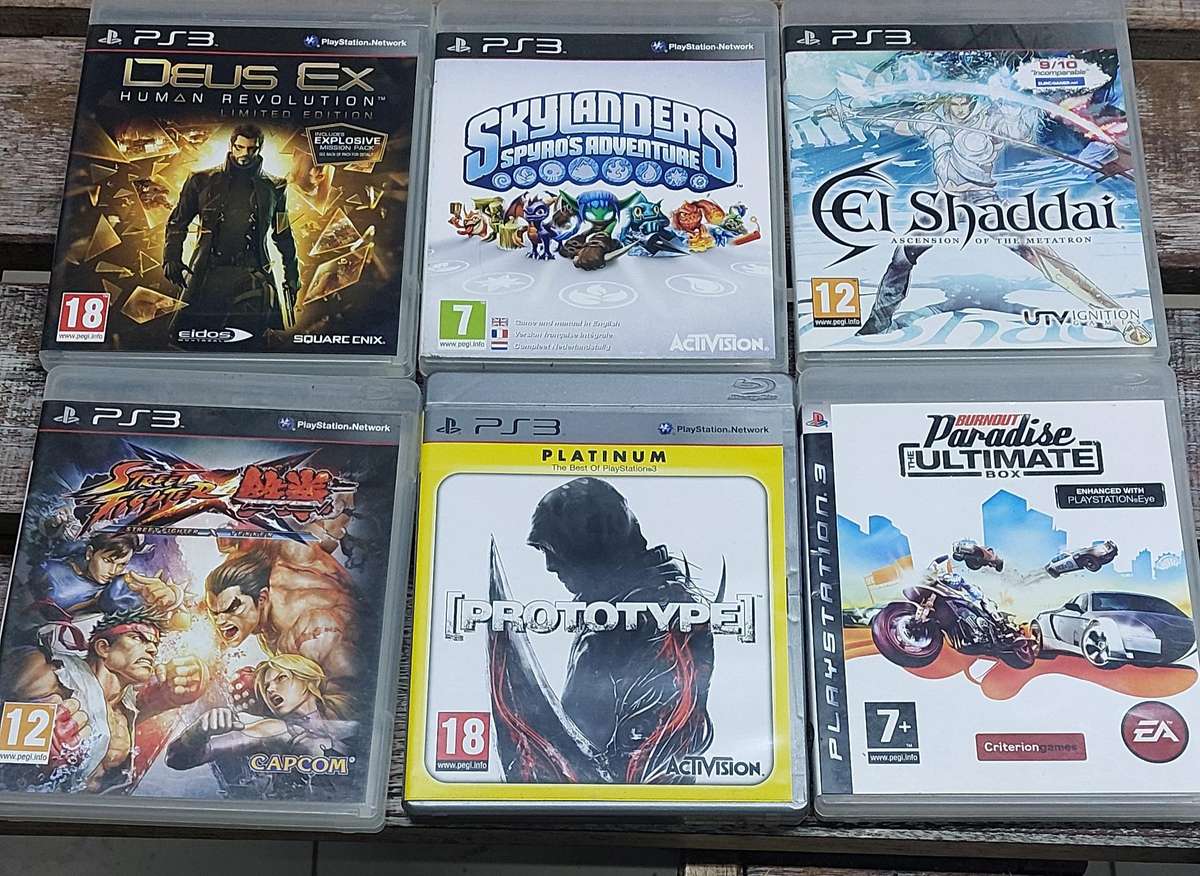 ps3 games no scratches bid for the lot