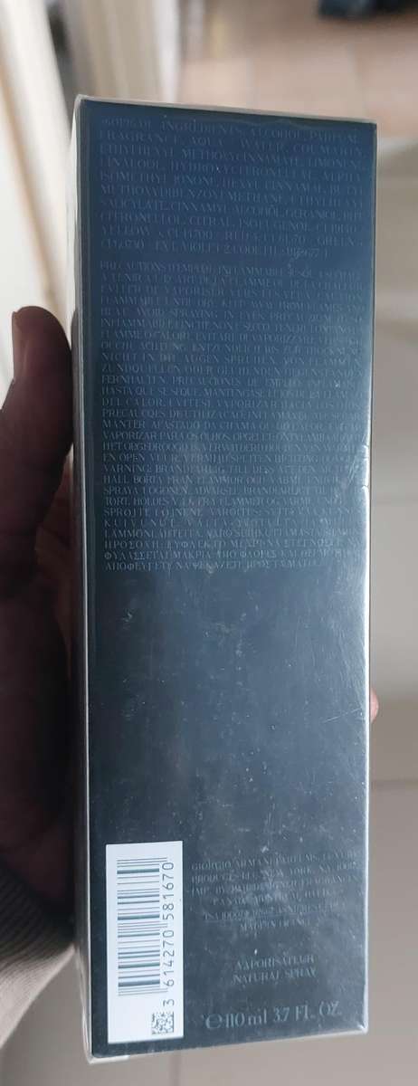 200% genuine Armani code profumo 110ml perfume money back guarantee