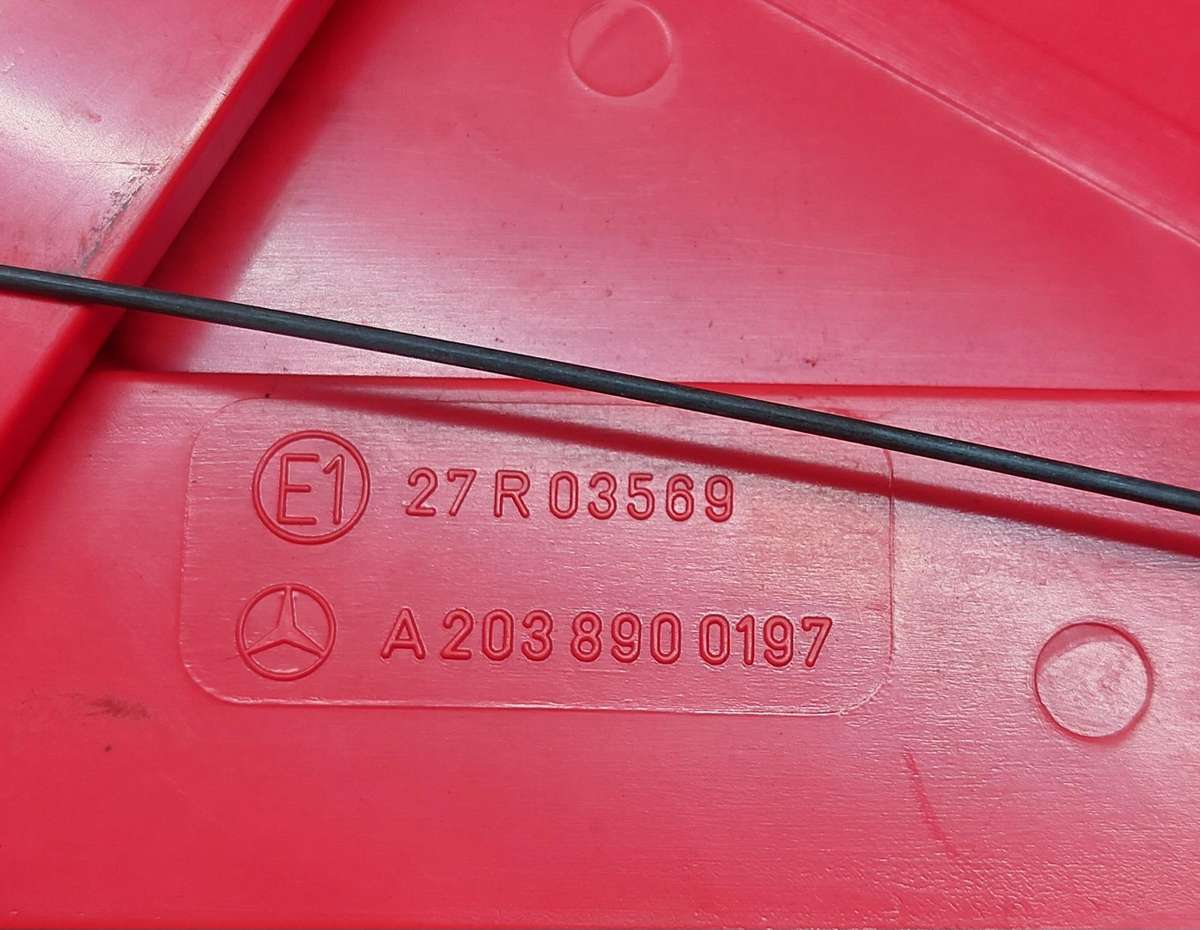 Original s class Mercedes Benz emergency triangle