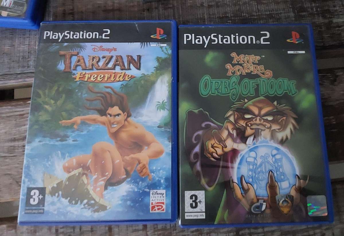 playstation 2 games like new bid for the lot