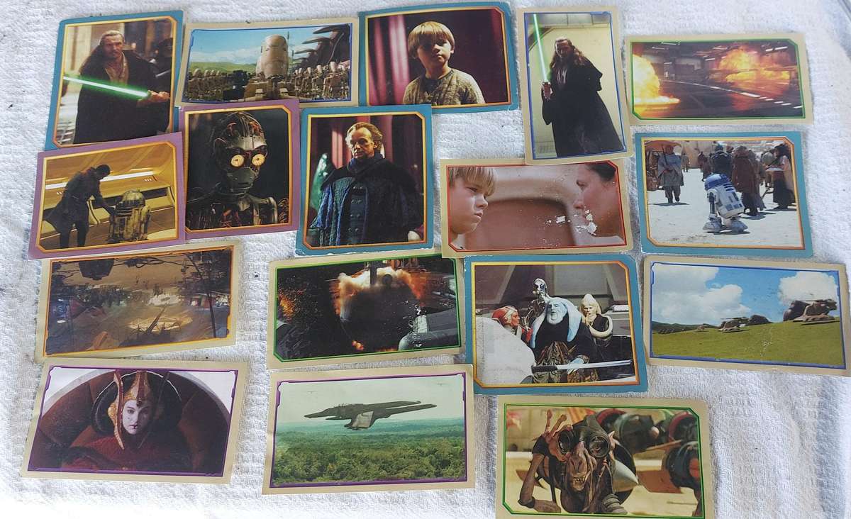 Ultra rare star wars stickers