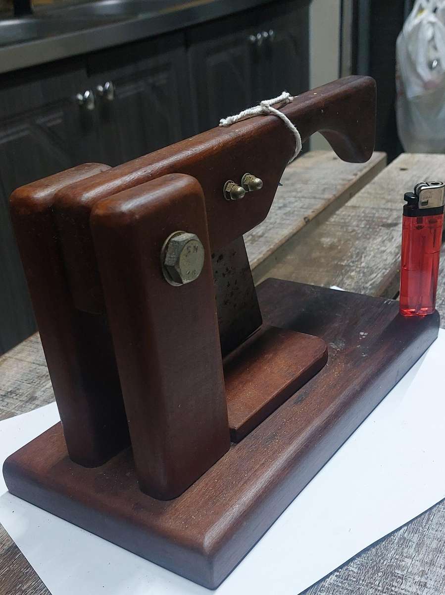 solid wood biltong cutter