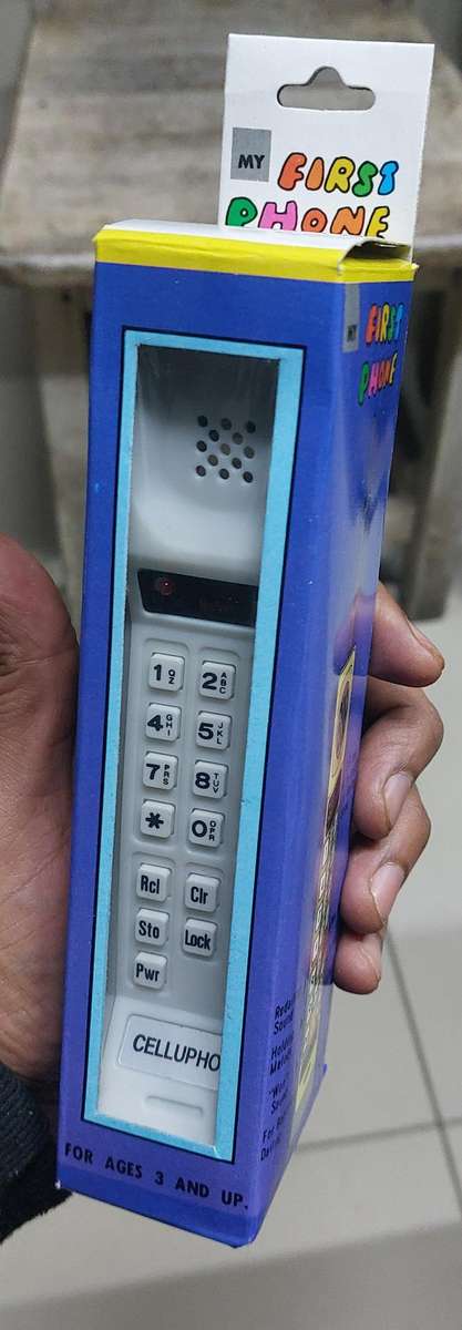 Vintage kids toy phone never used