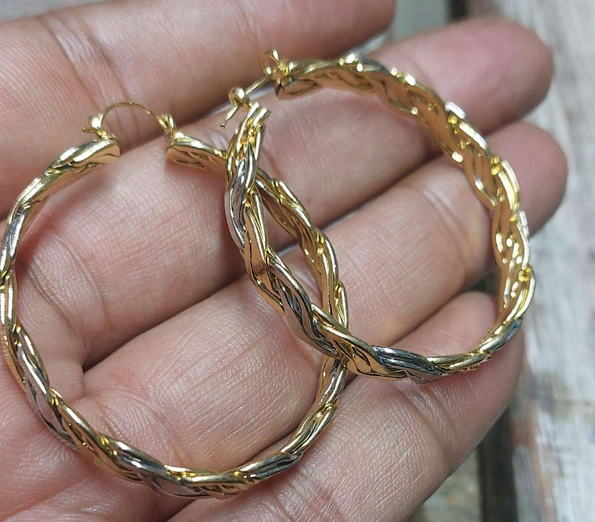 Vintage large earings