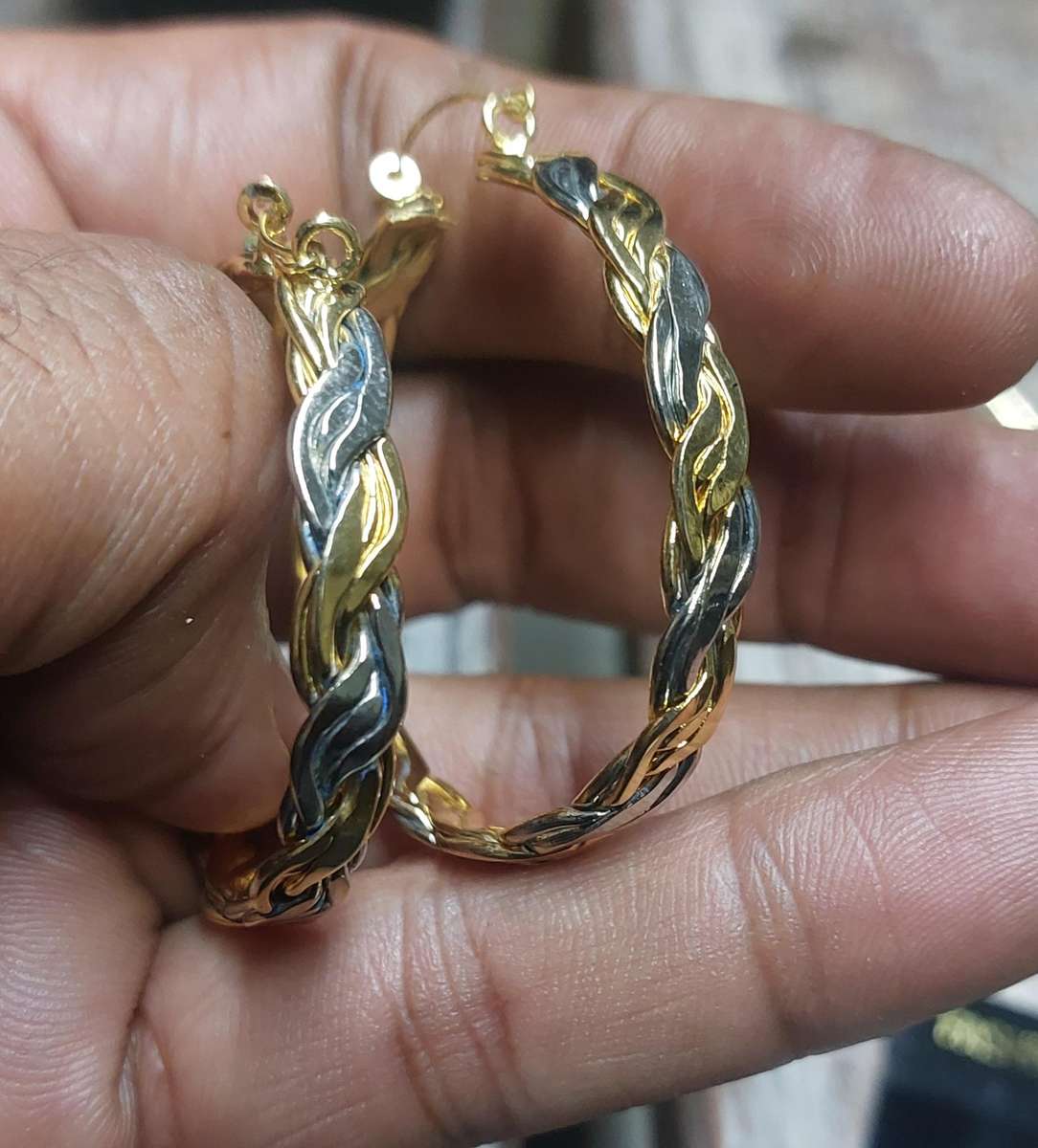 Vintage large earings