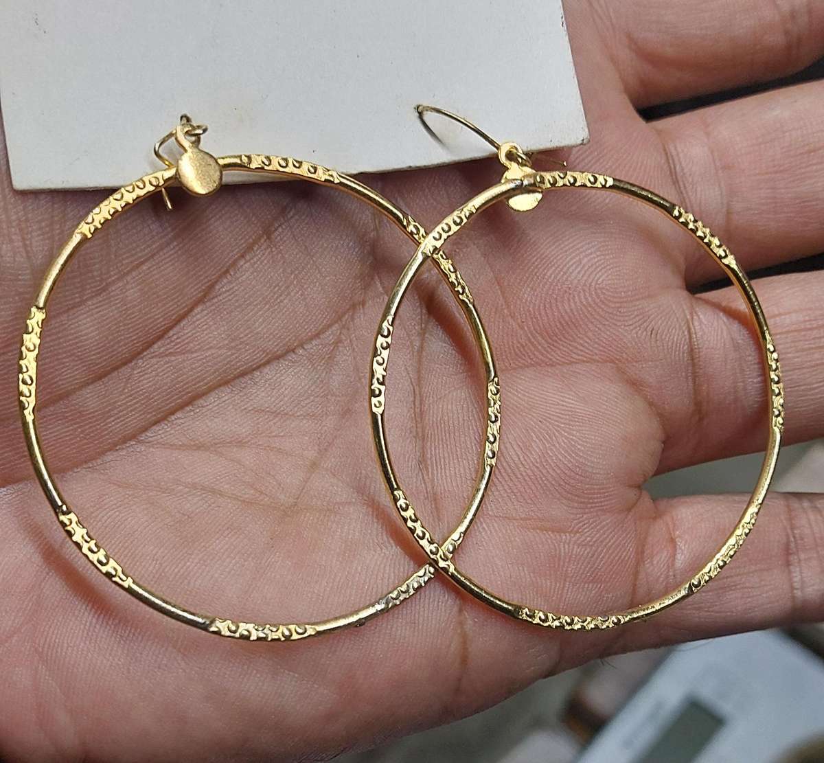 large vintage earings