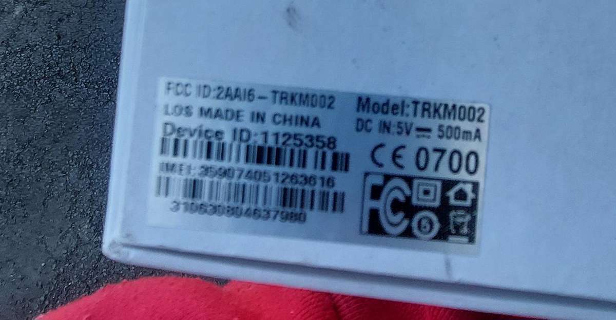 Trackimo TRKM002 gps tracker NEVER USED