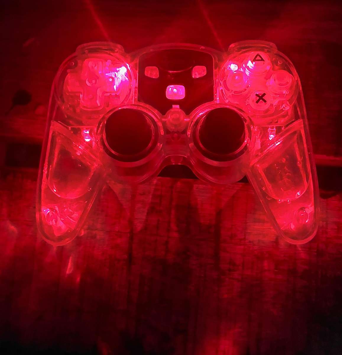 Dream gear lava glo wireless Playstation controller x2 bid for both