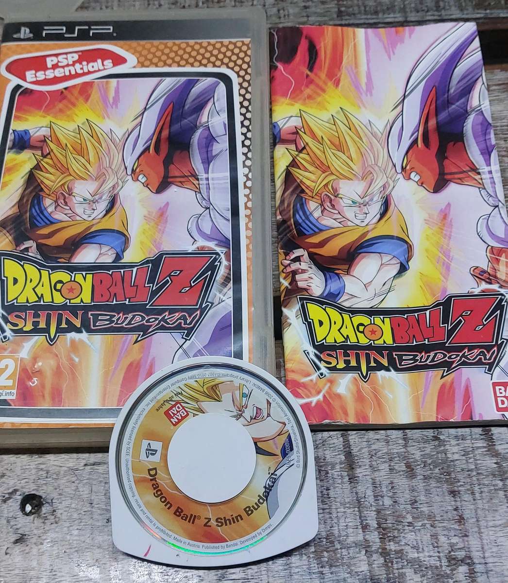 Psp Dragonballz game with manual