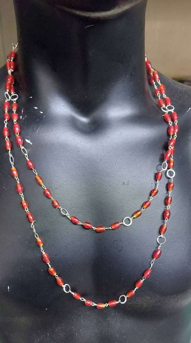 Vintage chain very long doubles up