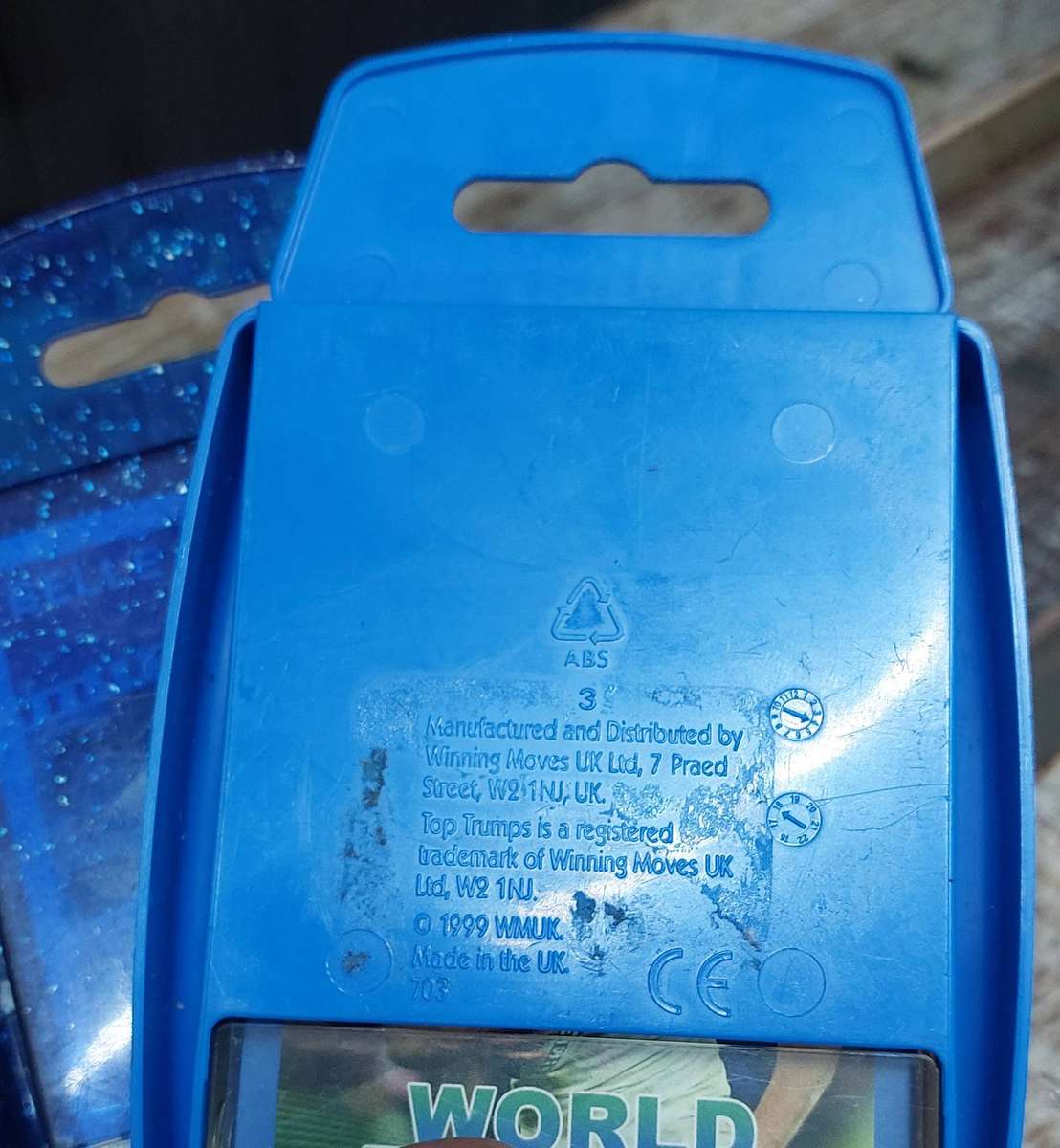 Vintage top trumps cards like new