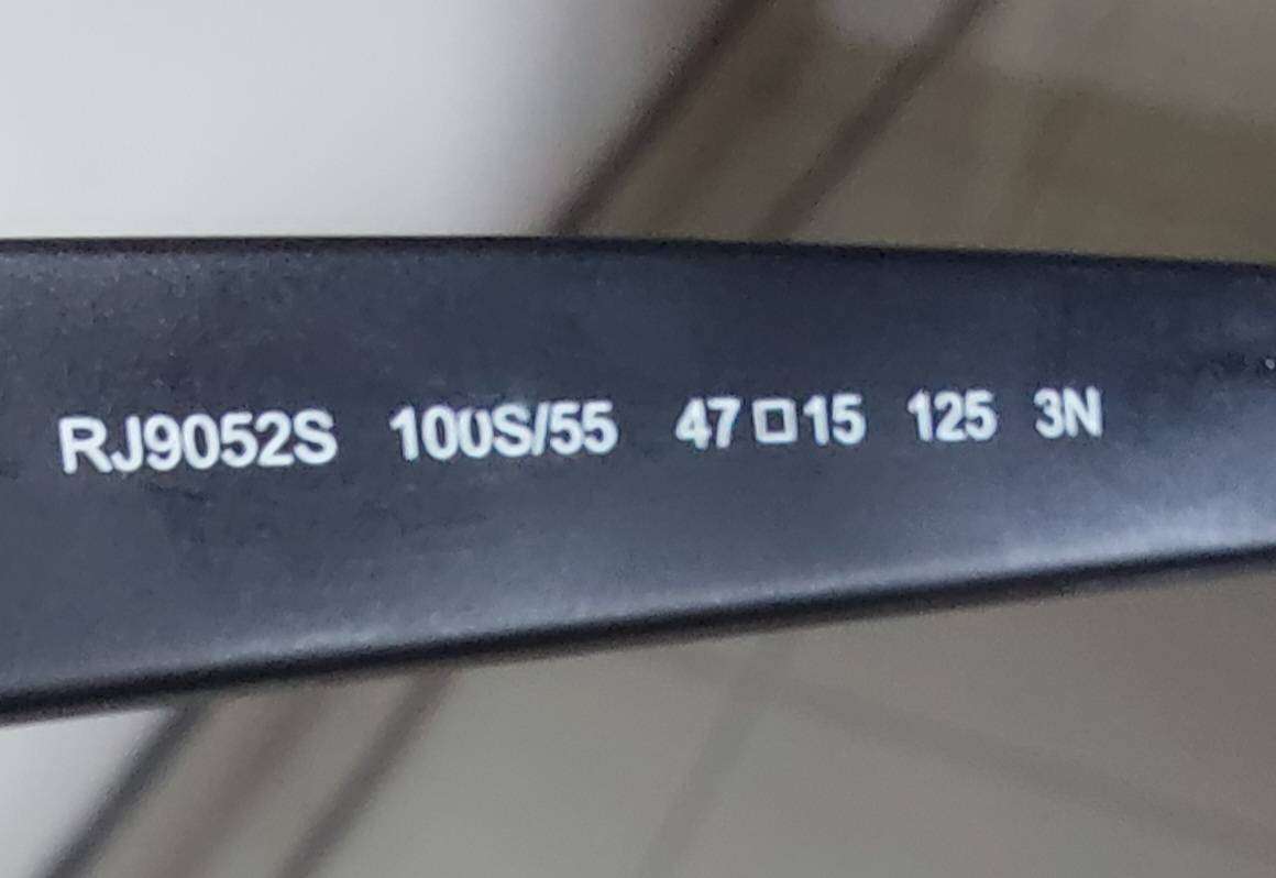 Baby face rayban wayfarer frame only