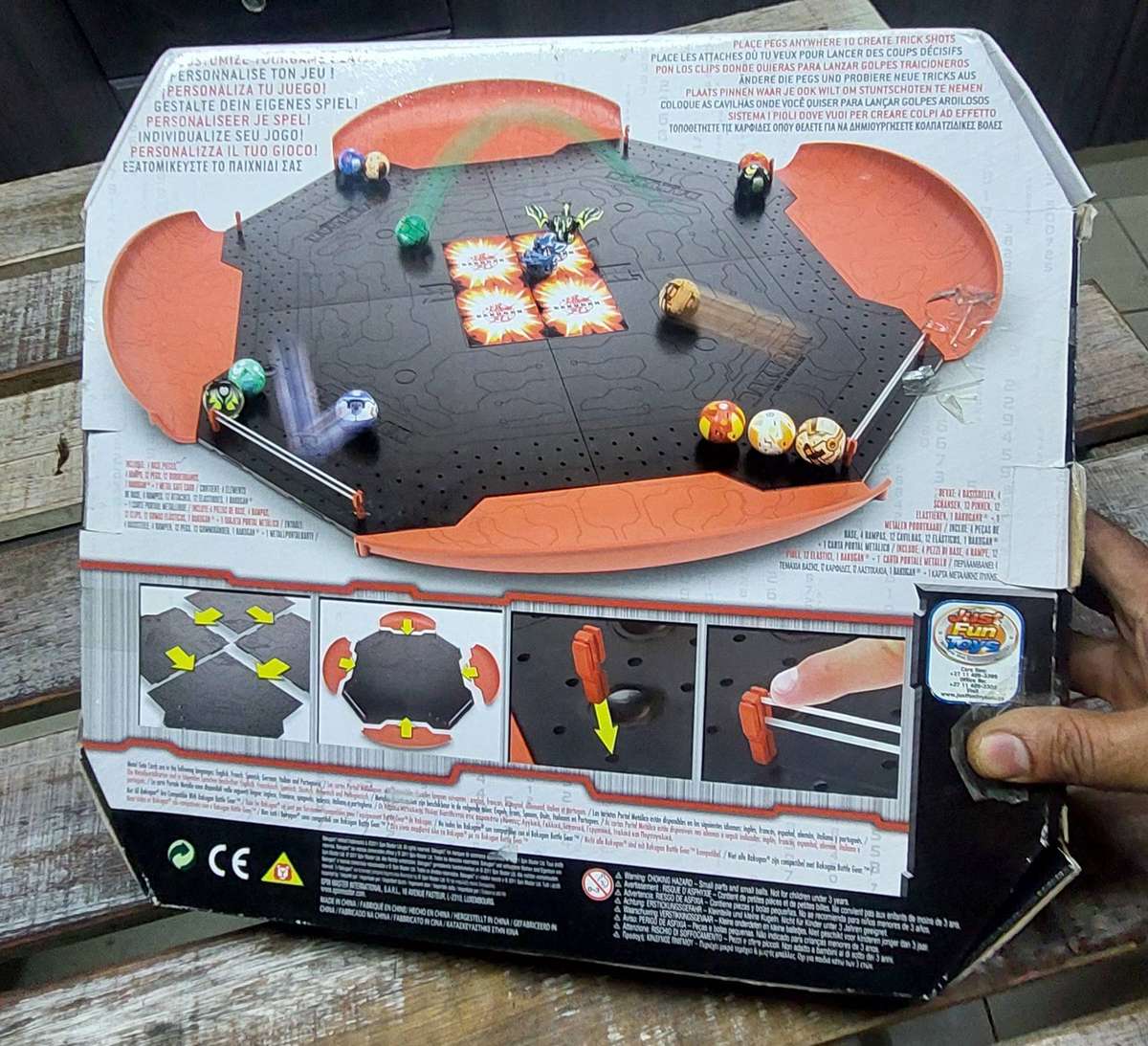 Huge Bakugan Battle Arena only