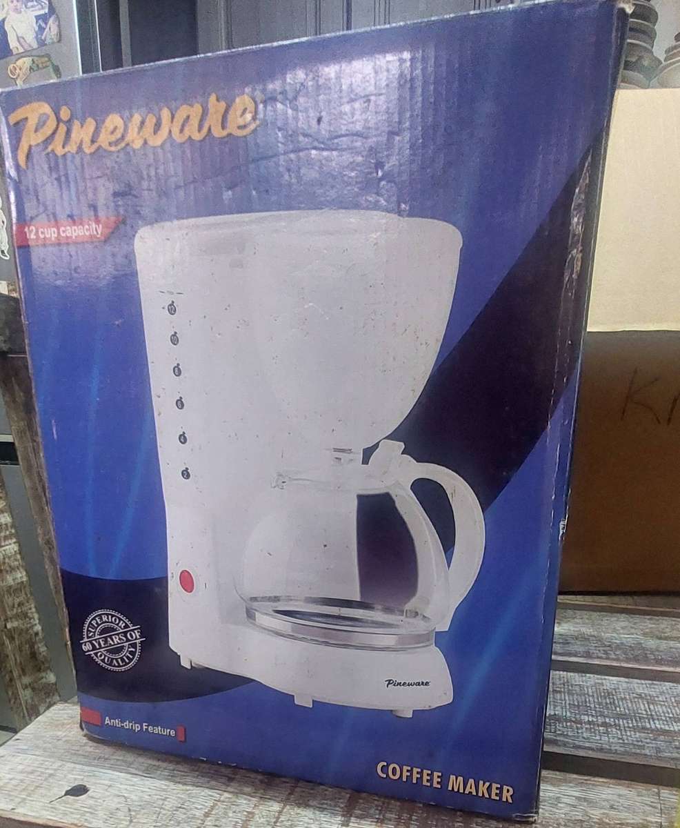 Vintage pineware coffee maker