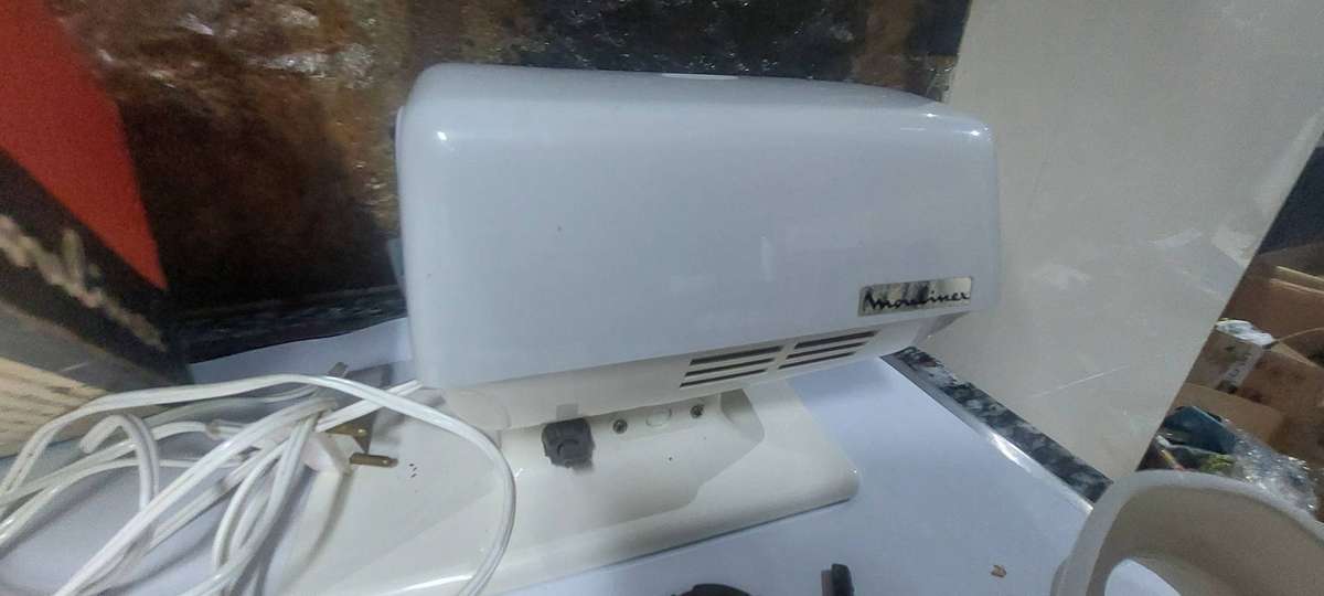 Vintage 1967 LIKE NEW boxed Moulinex Jeannette Meat Grinder