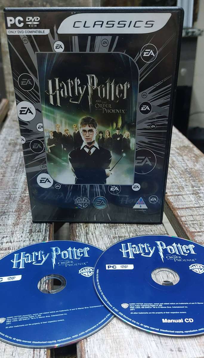Pc games disc harry potter