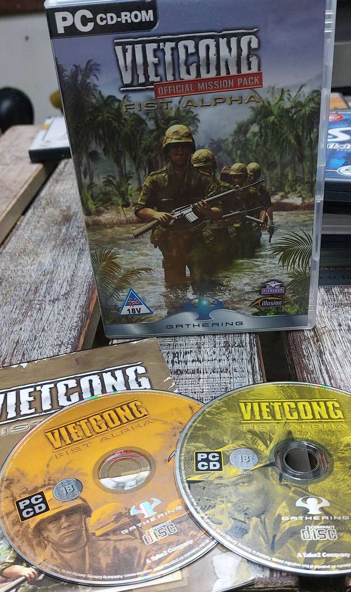 Pc game double disc