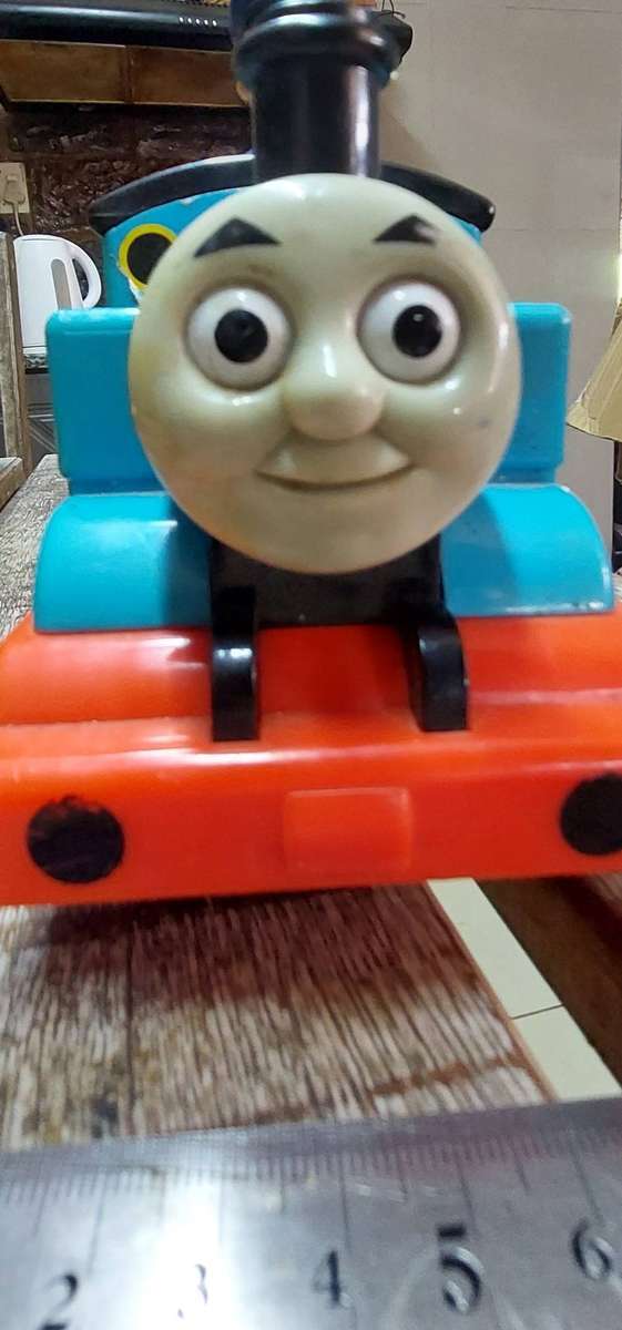 Vintage Thomas the train push down head and moves