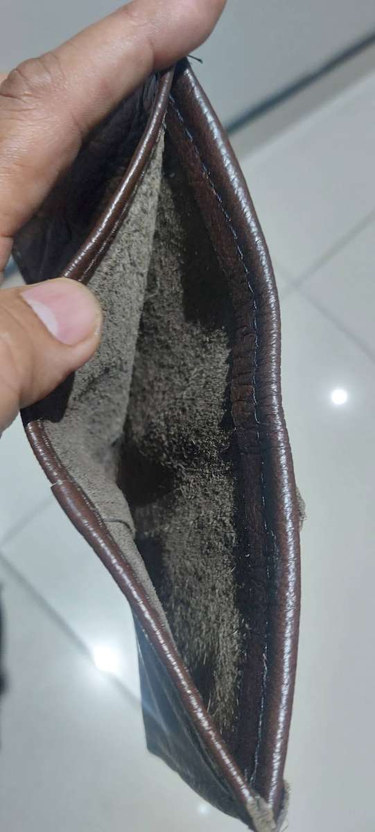 200% hand made leather wallet money back guarantee