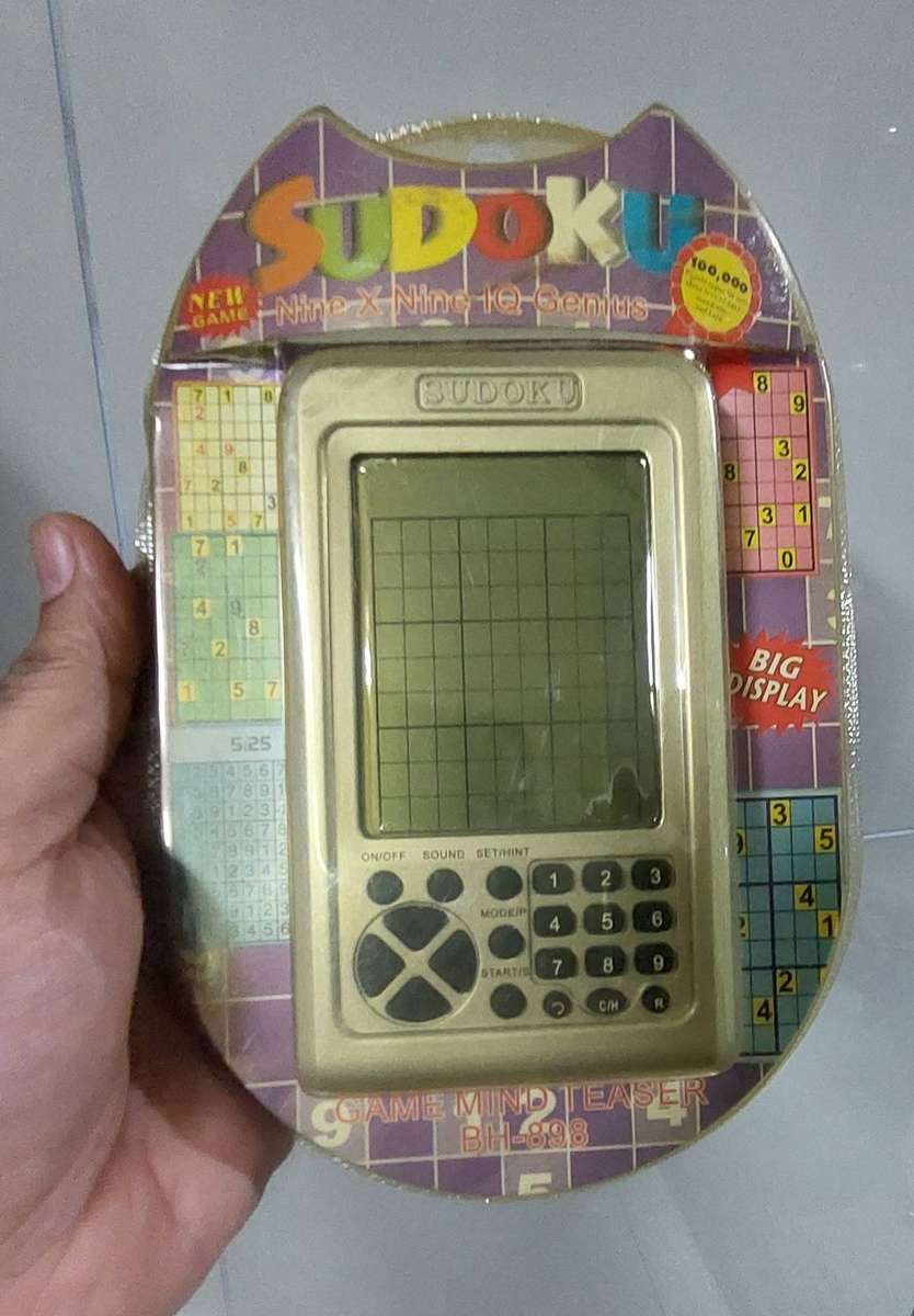 Vintage soduku hand held game never opened