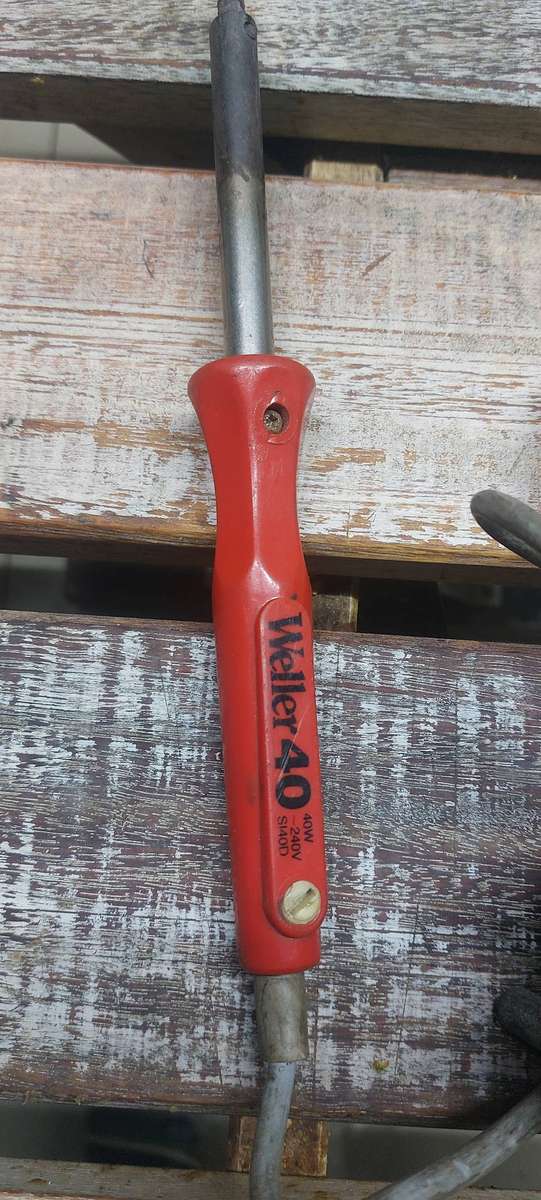 Vintage made in usa Weller 40 soldering iron read description