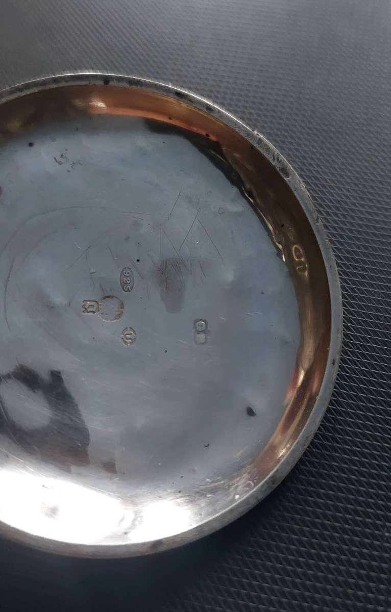 925 silver Hebdomas  8-day Pocket Watch