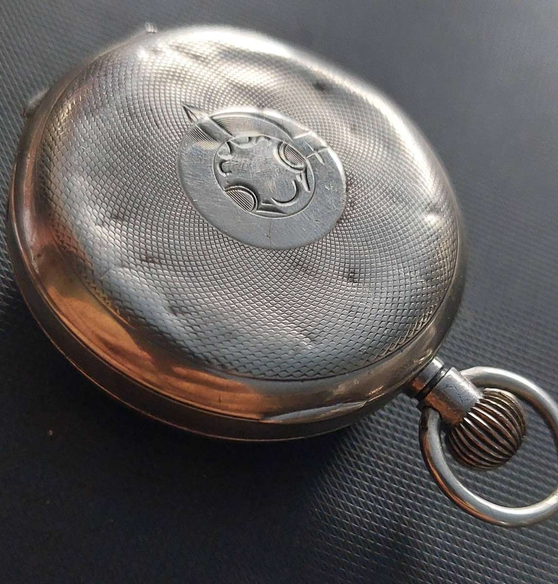 925 silver Hebdomas  8-day Pocket Watch