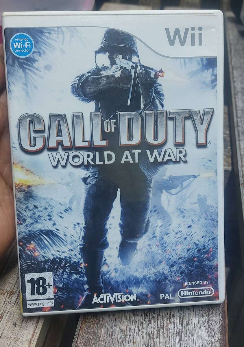 Nintendo wii call of duty game