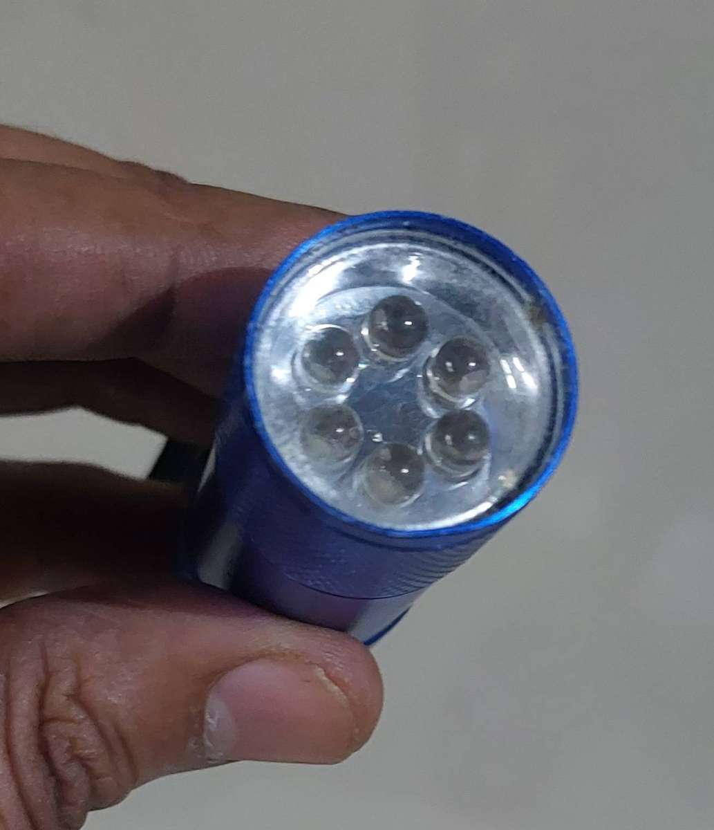 Very bright alliminium led pocket torch