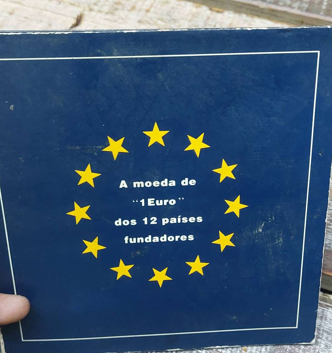 Vintage 1 euro coins from the 12 founding countries never opened sealed