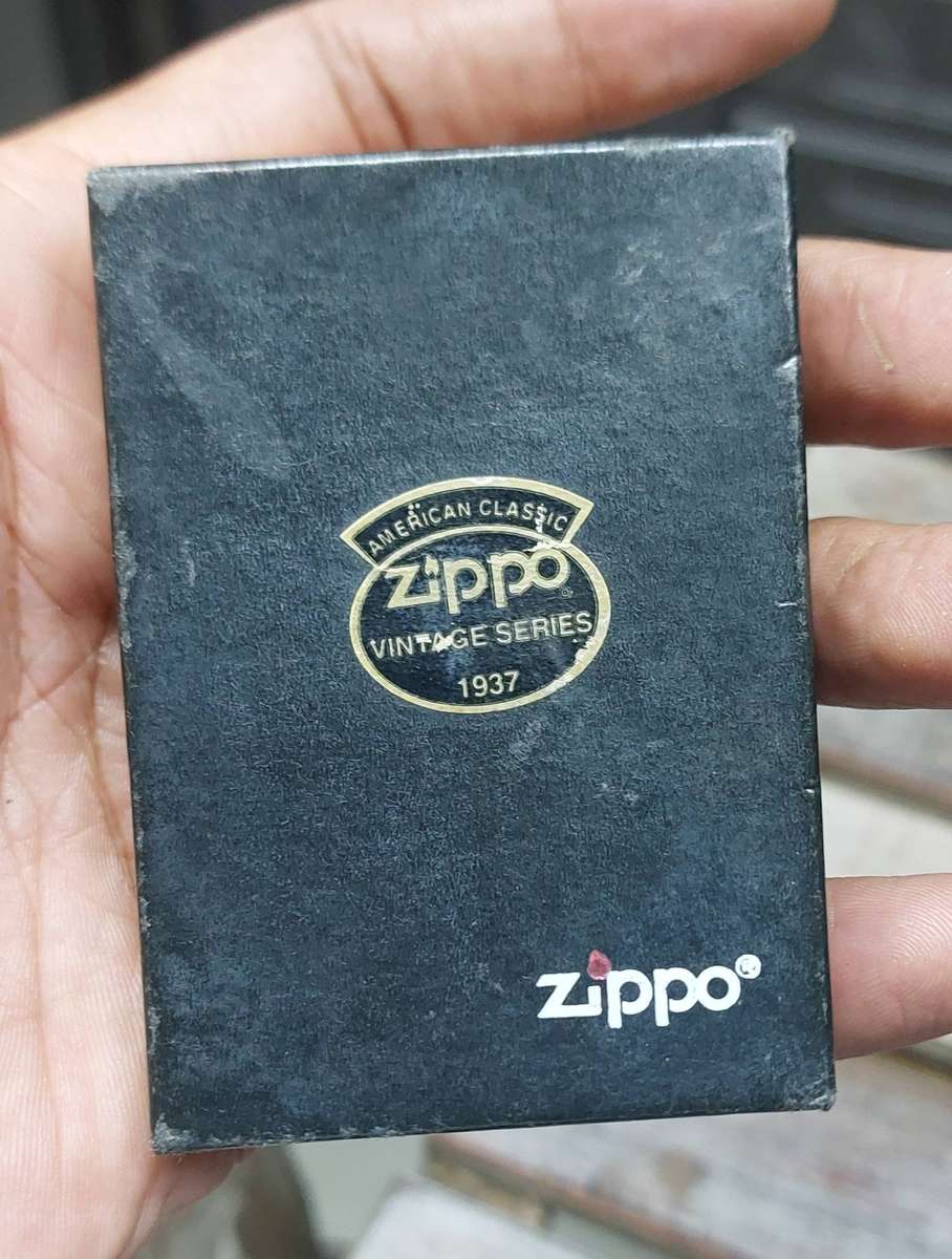 Vintage old zippo lighter
