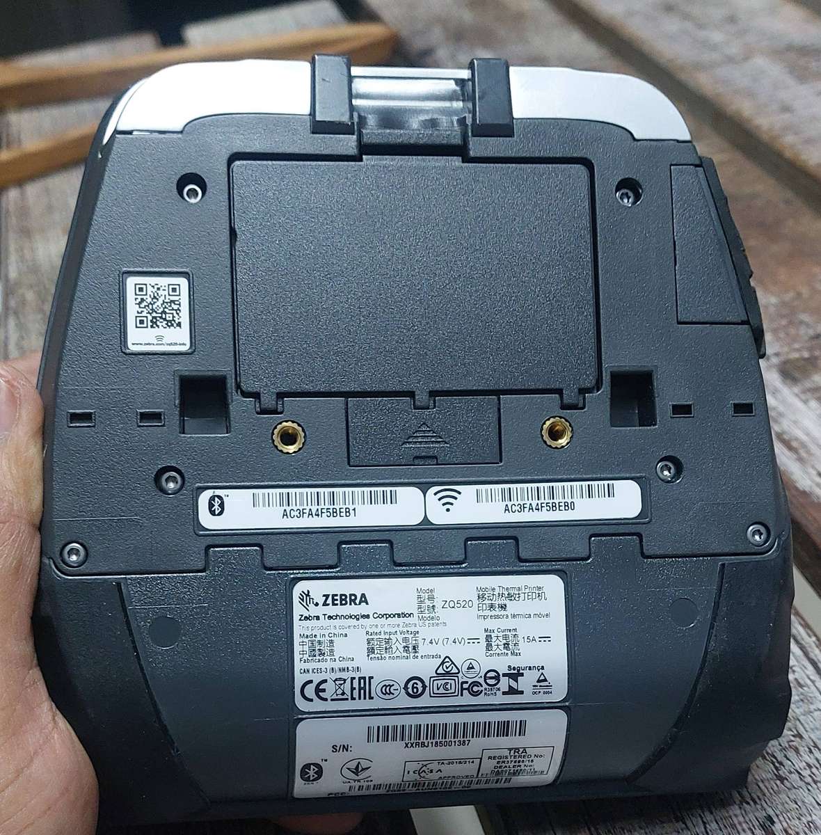 Zebra ZQ520 Series Thermal Mobile Printer