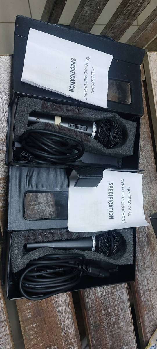 Set of 2 Microphones - Bid for Both