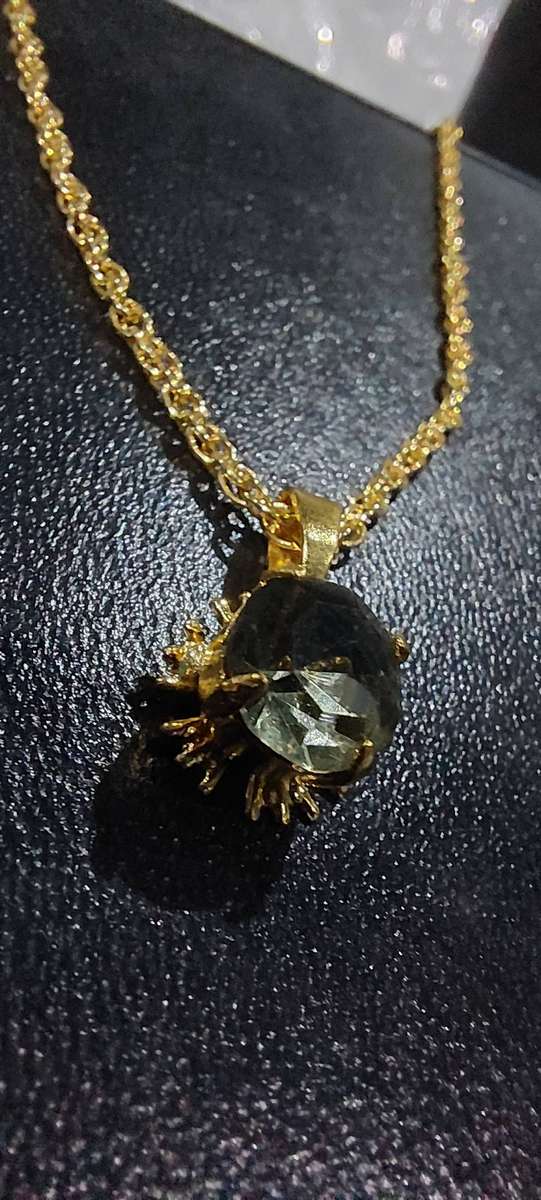 Vintage rope chain and pendant