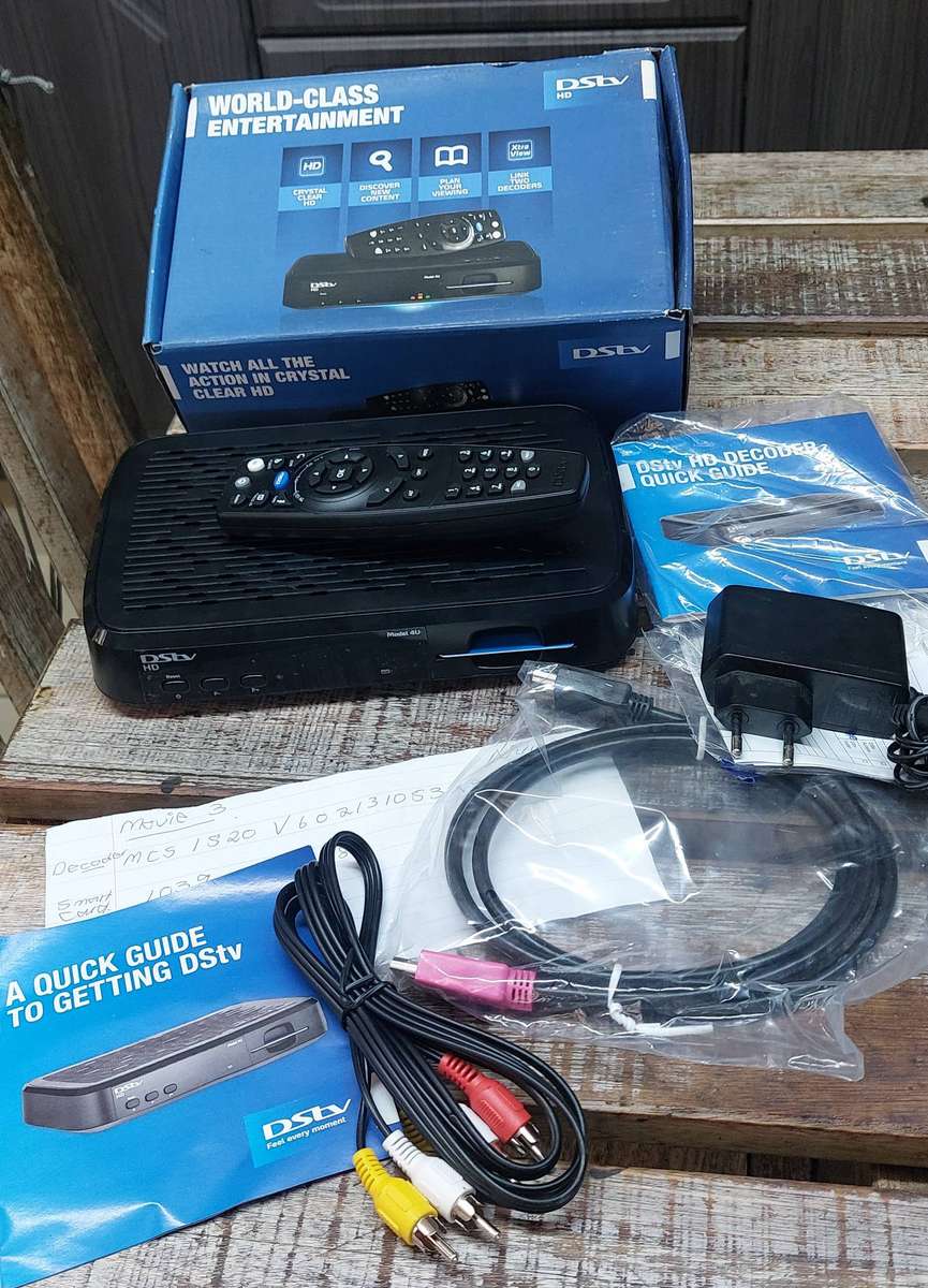 Complete dstv with all accessories in box sold