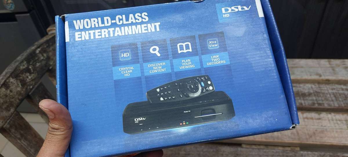 Complete dstv with all accessories in box sold