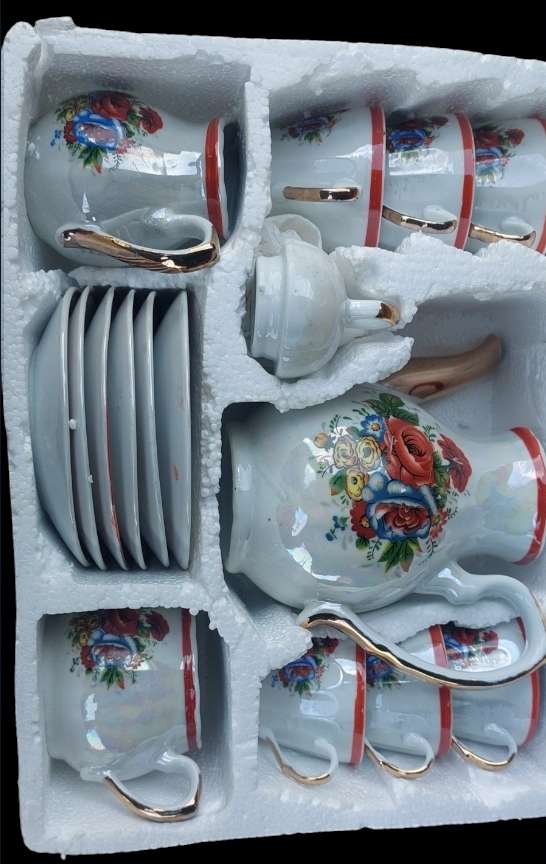 tea set written yamasen japan under each piece