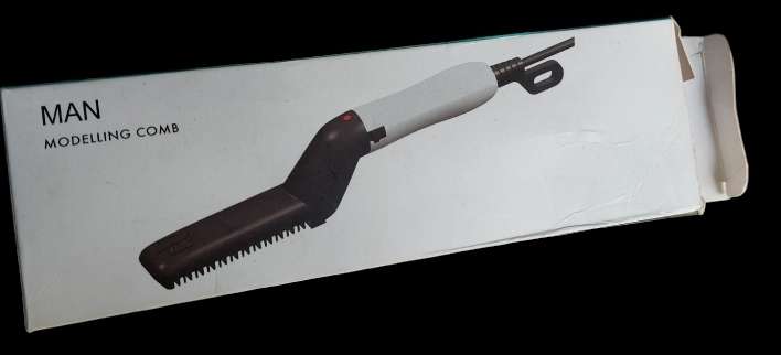 mens beard and hair styler iron