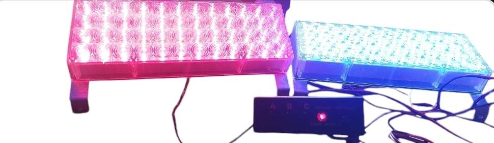 warning strobe lights with control box 12v