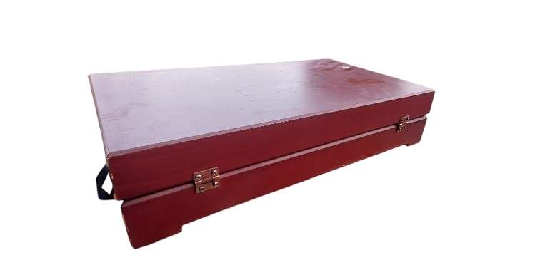 VINTAGE CUTTLERY WOODEN BOX