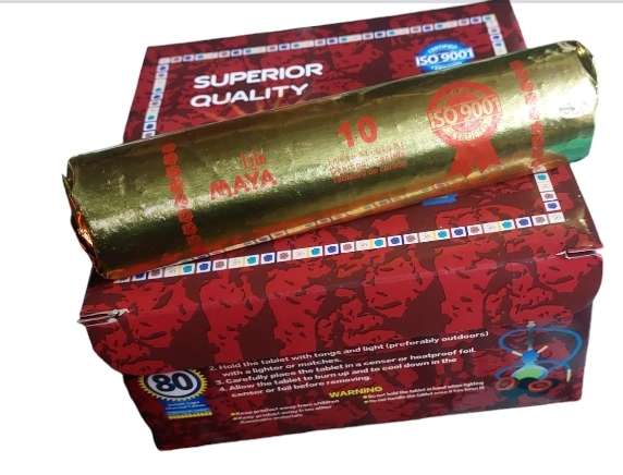 hookah foil and coals