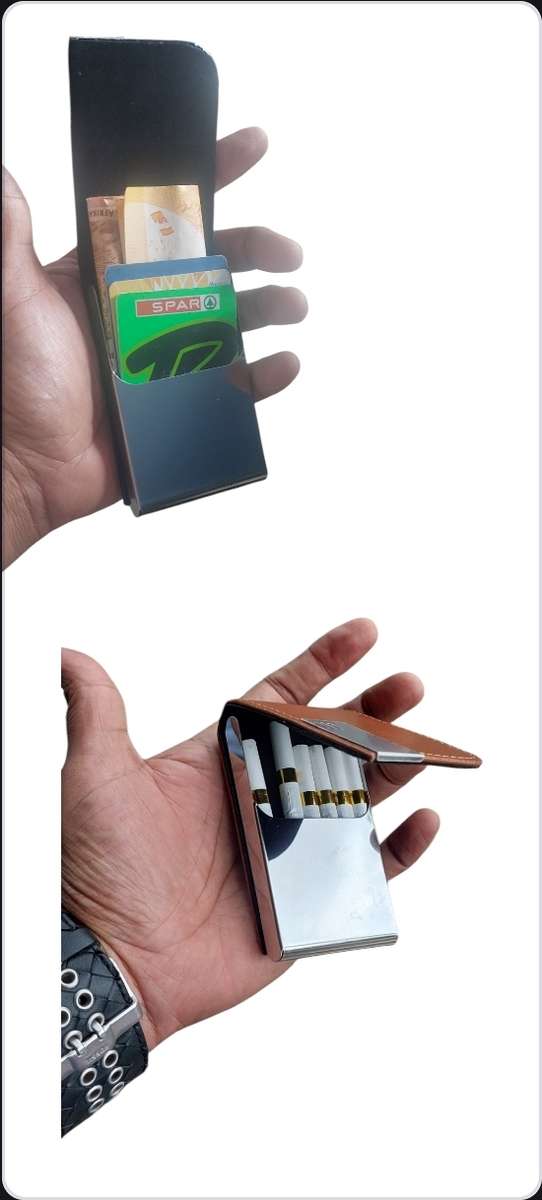 SOMETHING NEW CIGARETTE HOLDER or CASH AND BANK CARD HOLDER