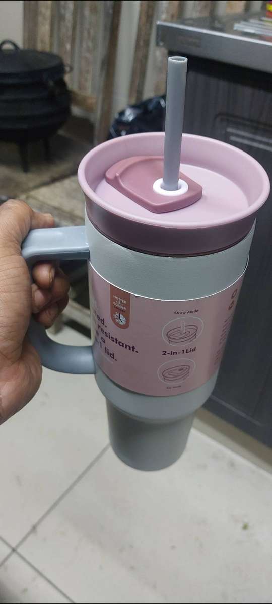 Double wall stainless steel Stanley inspired mugs