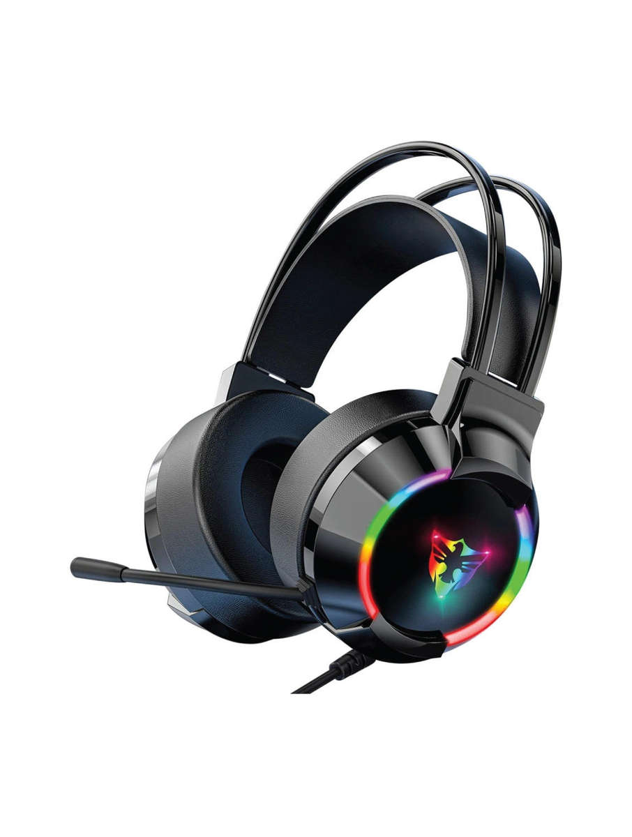 G606 Gaming Headsets E-Sport Retractable Headphones with RGB Backlight