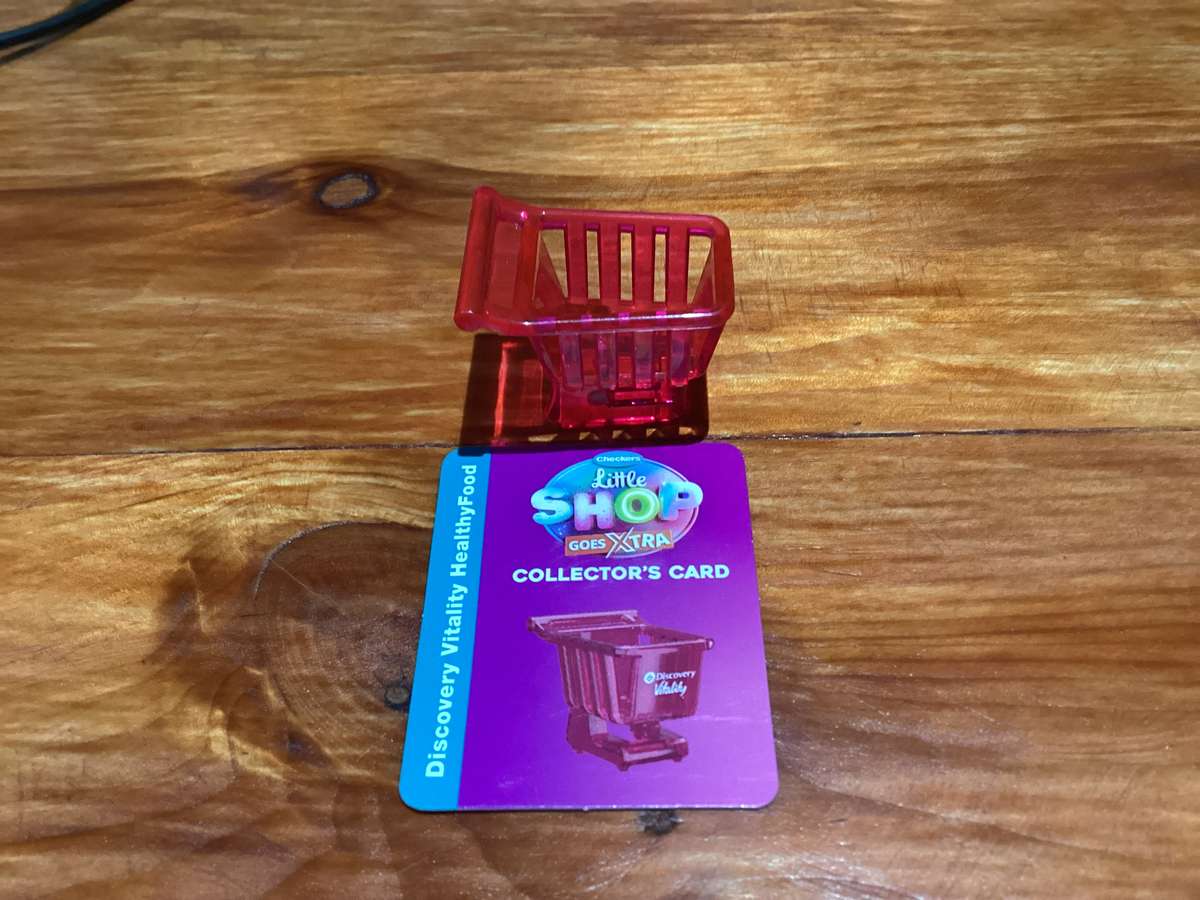 Checkers Mini Discovery Trolley including collectors card