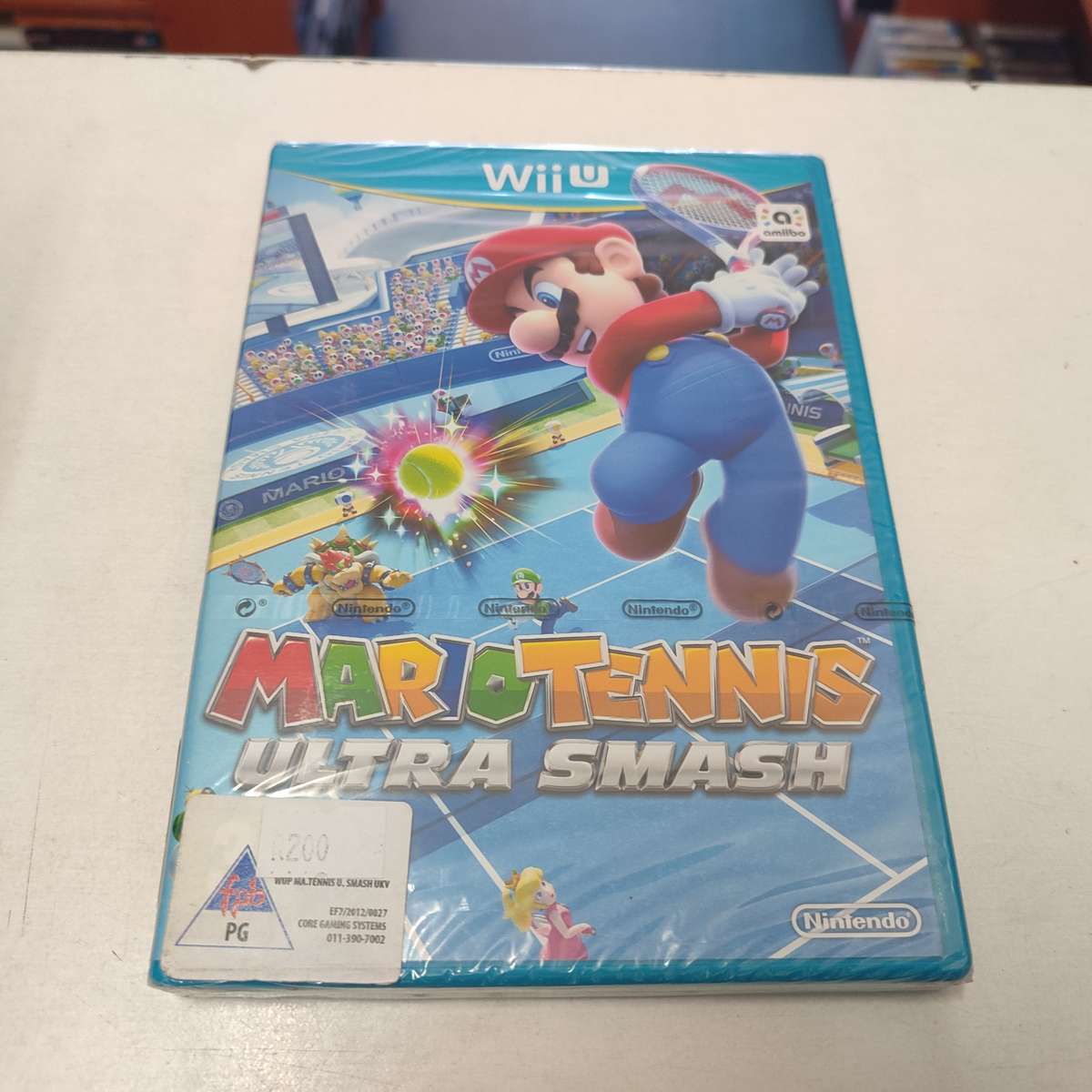 Mario Tennis Ultra Smash Nintendo Wiiu New Sealed